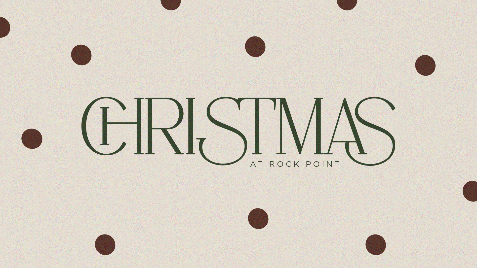 CHRISTMAS AT ROCK POINT